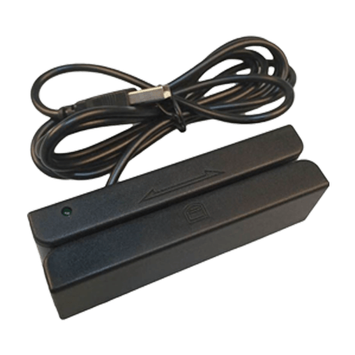 USB Magnetic Card Reader MSR - External Swipe Reader for POS Systems