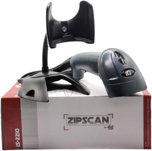 ICE ZIPSCAN BARCODE SCANNER IS-2210S