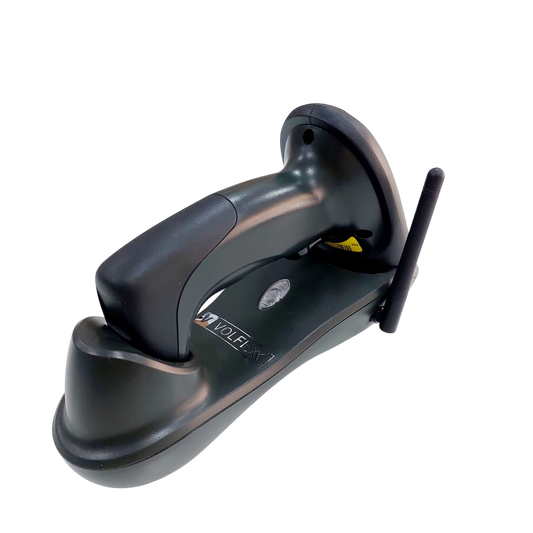 VOLFEX Wireless Barcode Scanner B2503 - 1D 2D QR Code Reader | Professional Grade