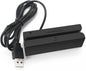 USB Magnetic Card Reader MSR - External Swipe Reader for POS Systems