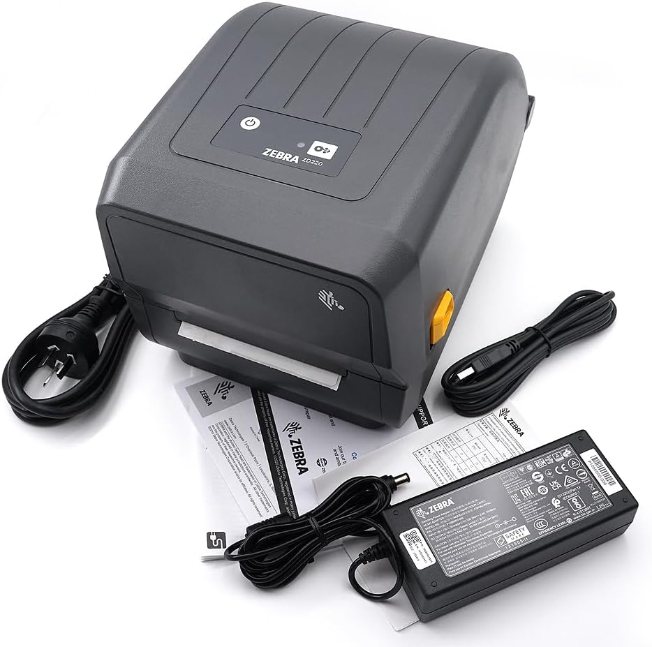 ZEBRA BARCODE PRINTER  DT+TT ZD220
