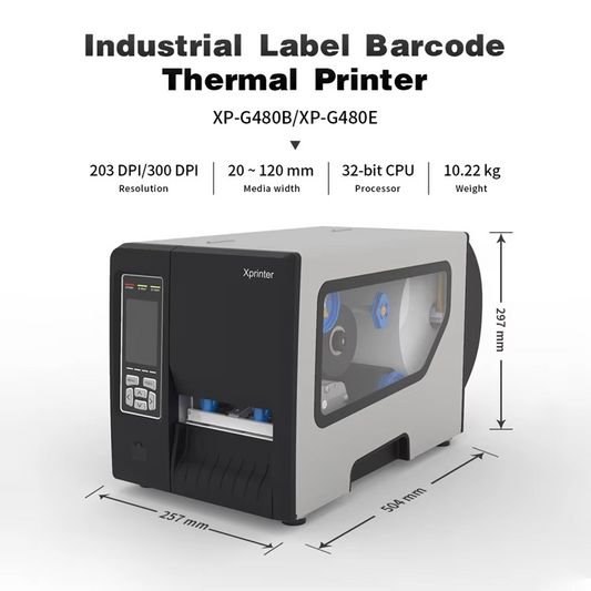 XPRINTER INDUSTRIAL LABEL PRINTER (XP-G480E)