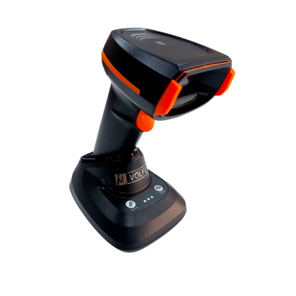 VOLFEX Wireless Barcode Scanner HC-4208RC - 2D Imager 100m Range | Professional