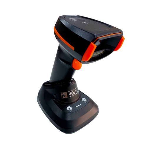 VOLFEX Wireless Barcode Scanner HC-4208RC - 2D Imager 100m Range | Professional