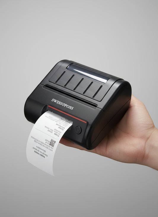 SWISSPOSS HQ300 Bluetooth 80mm Thermal Printer - Label & Receipt Printer